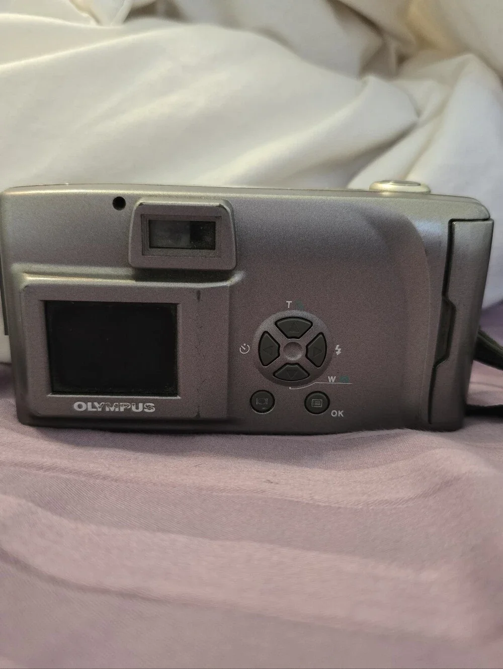 OLYMPUS Camedia D-380 Zoom 2.0mp Digital CCD Camera Y2K No Card Tested & Working